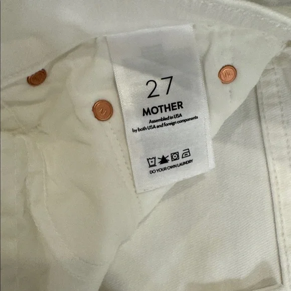 MOTHER Insider Step Crop Fray - Picture 2 of 7